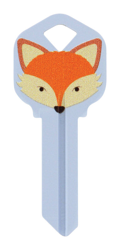 HILLMAN Wackey Fox House/Office Universal Key Blank Single