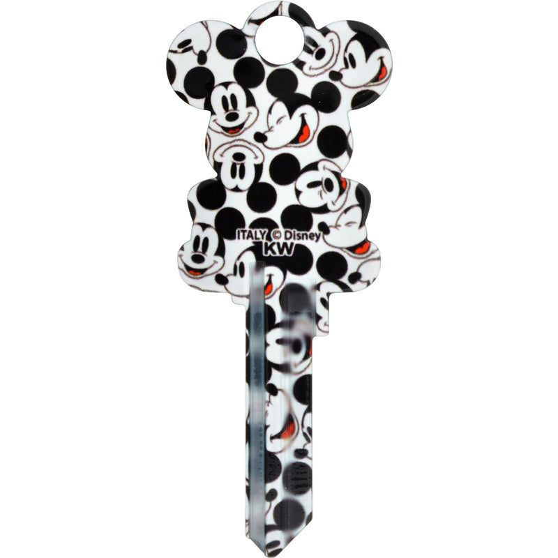 HILLMAN Disney Mickey Mouse House/Padlock Universal Key Blank Double