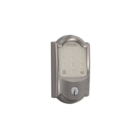 Schlage Encode Satin Nickel Metal Wi-Fi Deadbolt