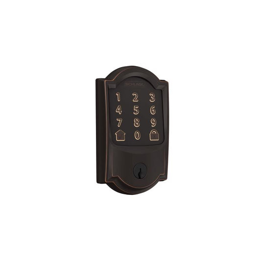 Schlage Encode Aged Bronze Metal Wi-Fi Deadbolt