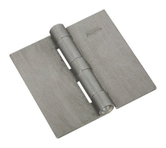 National Hardware 3-1/2 in. L Natural Door Hinge 1 pk