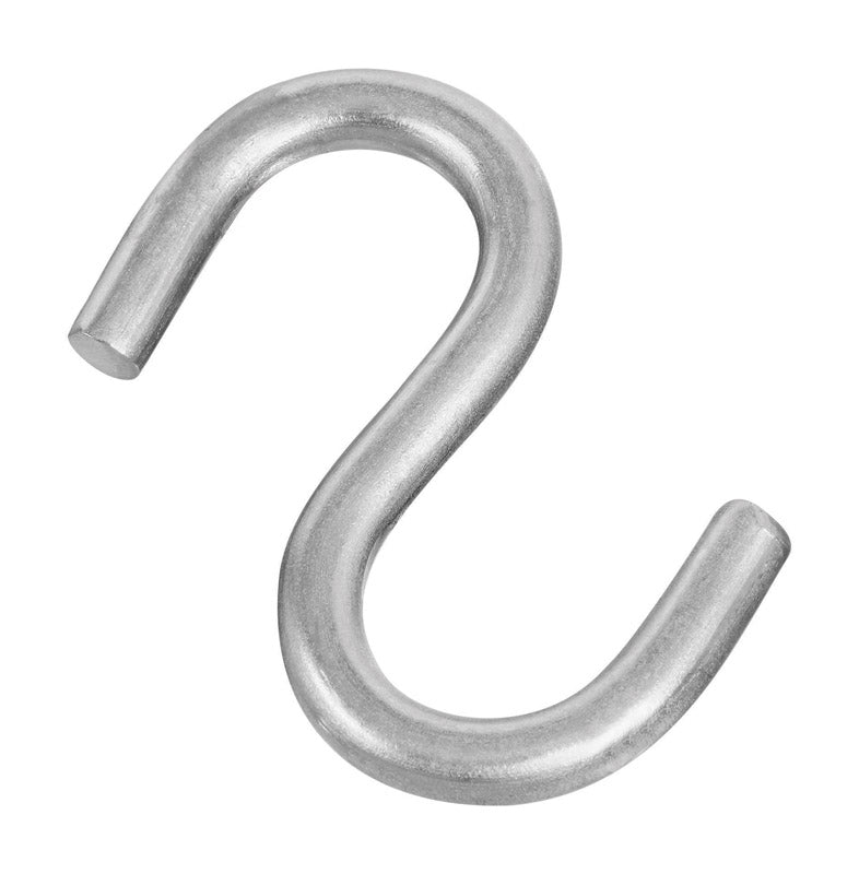 National Hardware Medium Silver Stainless Steel 3 in. L Open S-Hook 145 lb 1 pk