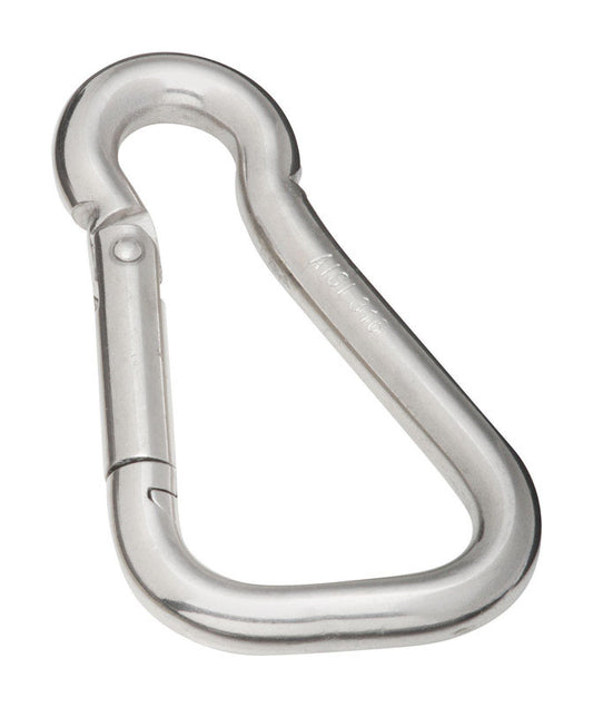 National Hardware 5/8 in. D X 4-11/16 in. L Stainless Steel Spring Snap 925 lb