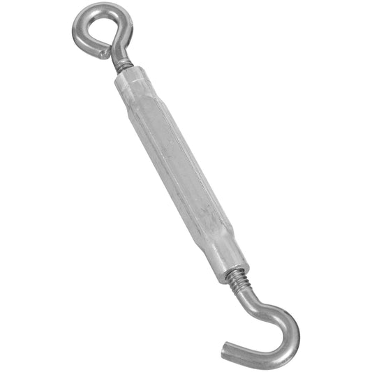 National Hardware Large Silver Stainless Steel 7-1/2 in. L Hook/Eye Turnbuckle 1 pk