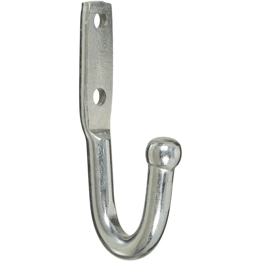 National Hardware Large Zinc-Plated Silver Steel 3-3/4 in. L Rope/Tarp Hook 1 pk