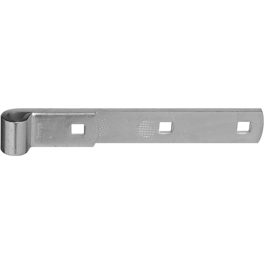 National Hardware 8 in. L Zinc-Plated Silver Steel Hinge Strap 1 pk