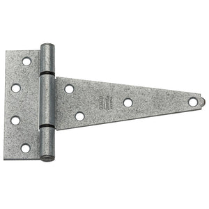 National Hardware 6 in. L Galvanized Extra Heavy Duty T-Hinge N129-445, Pack of 10