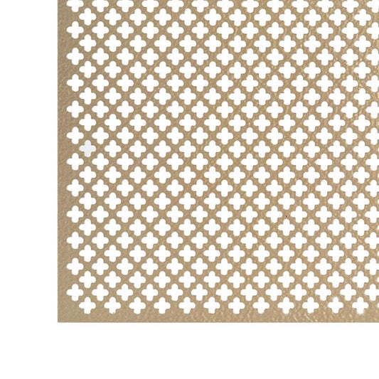 M-D Building Products 0.02 in. X 12 in. W X 24 in. L Albras Aluminum Cloverleaf Sheet Metal