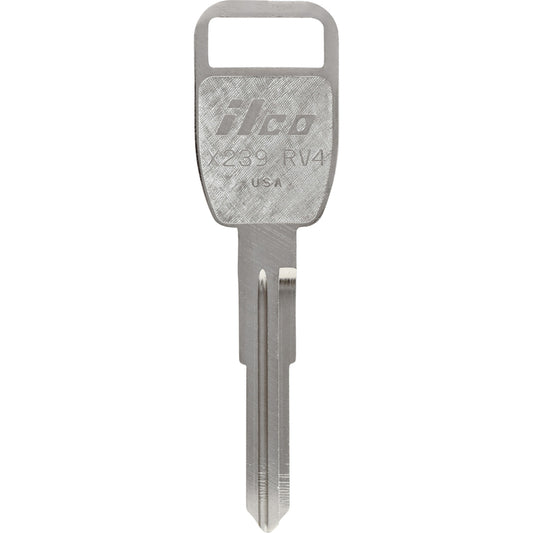 HILLMAN KeyKrafter Automotive Key Blank 2048 Double For Land Rover Silver