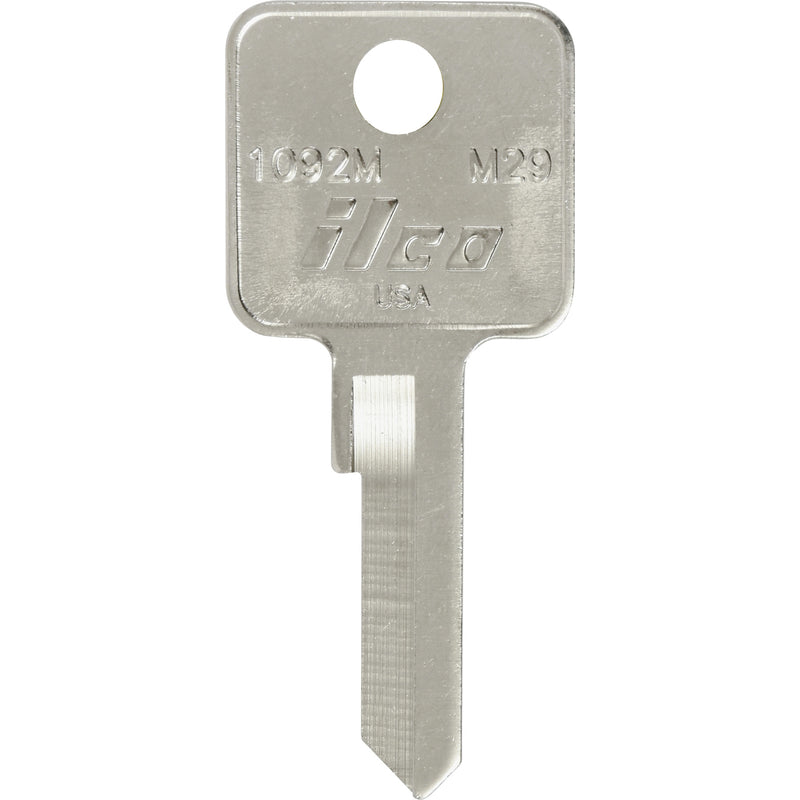 HILLMAN KeyKrafter Universal House/Office Key Blank 2047 Single For Earl Locks Silver