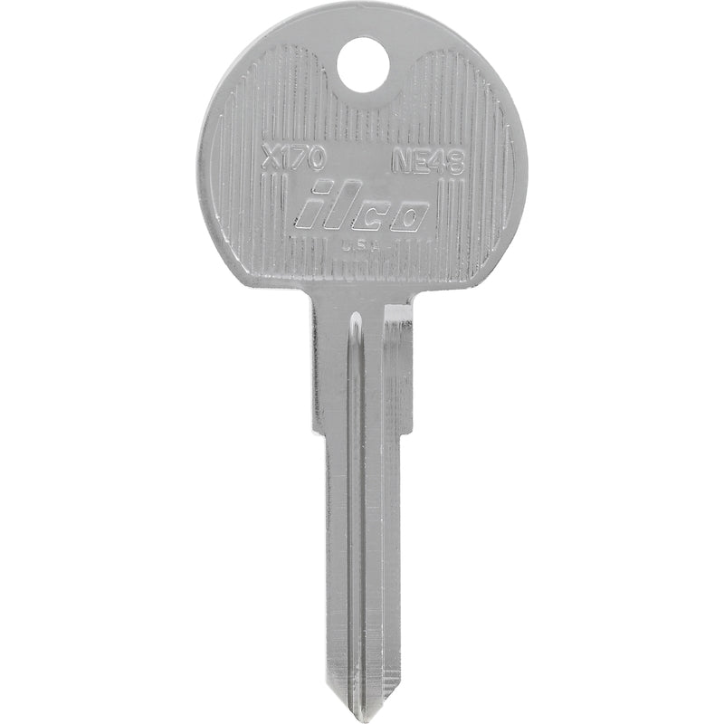 HILLMAN KeyKrafter Universal House/Office Key Blank 2066 Double For Corbin Locks Silver