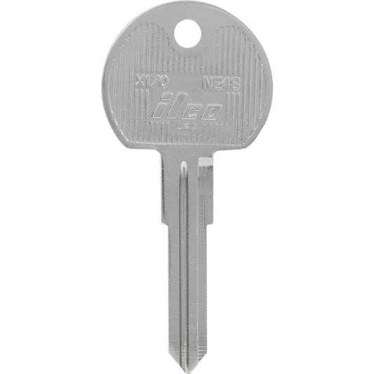 HILLMAN KeyKrafter Universal House/Office Key Blank 2066 Double For Corbin Locks Silver