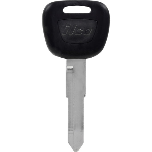 HILLMAN KeyKrafter Universal House/Office Key Blank 2055 Double Black/Silver