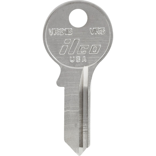 HILLMAN KeyKrafter Universal House/Office Key Blank 2037 Single For Viro Locks Silver