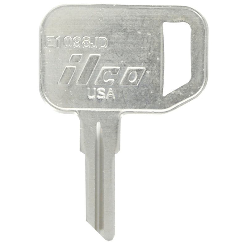 HILLMAN KeyKrafter Universal House/Office Key Blank 2059 Single For John Deere Locks Silver