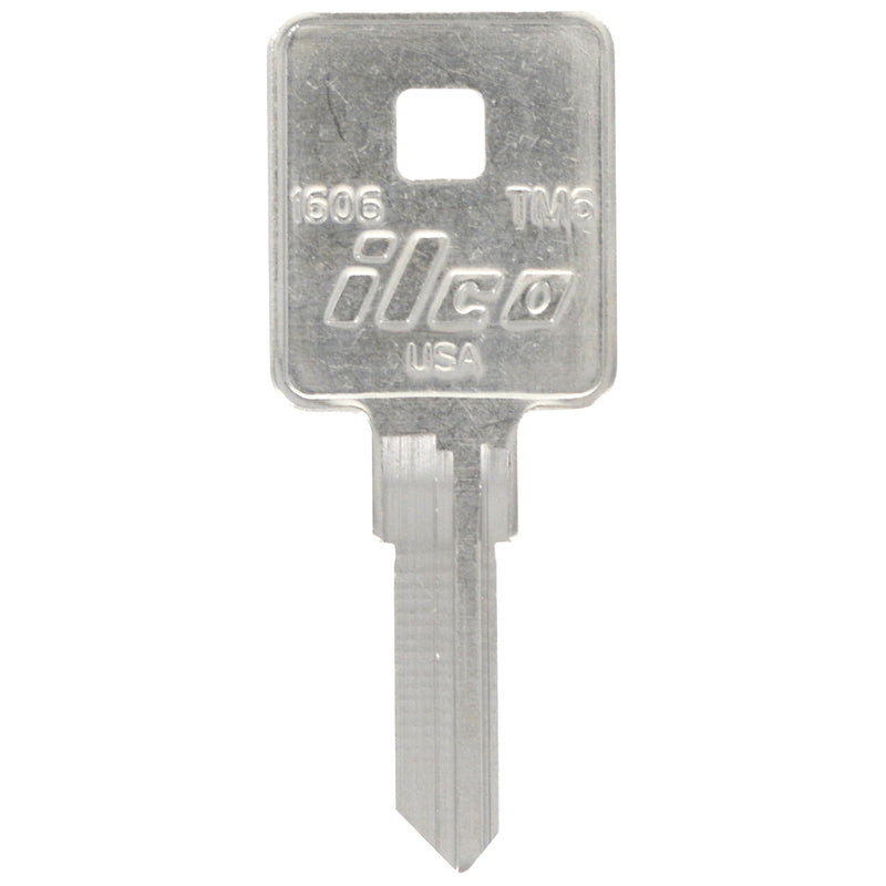 HILLMAN KeyKrafter Universal House/Office Key Blank 2042 Single For TriMark Locks Silver