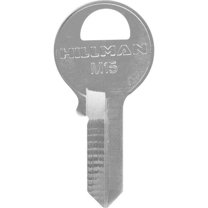 HILLMAN KeyKrafter Universal House/Office Key Blank 2030 Single For Master Locks Silver