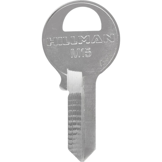 HILLMAN KeyKrafter Universal House/Office Key Blank 2030 Single For Master Locks Silver