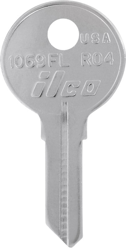 HILLMAN Rockford House/Office Key Blank Single Silver