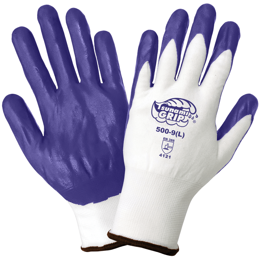 Tsunami Grip Nitrile Gloves 500