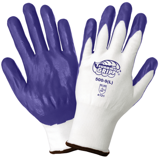 Tsunami Grip Nitrile Gloves 500-6(XS)