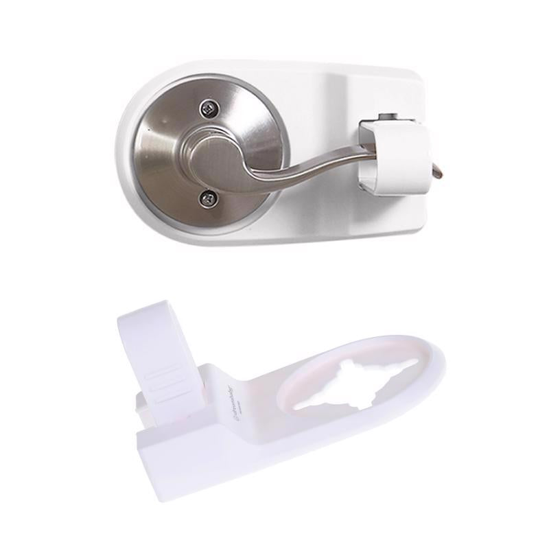 Dreambaby White Plastic Lever Handle Lock 1 pk