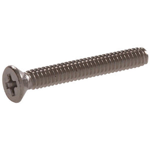 HILLMAN No. 10-32 in. X 1/2 in. L Phillips Flat Head Stainless Steel Machine Screws 0825532 100 pk
