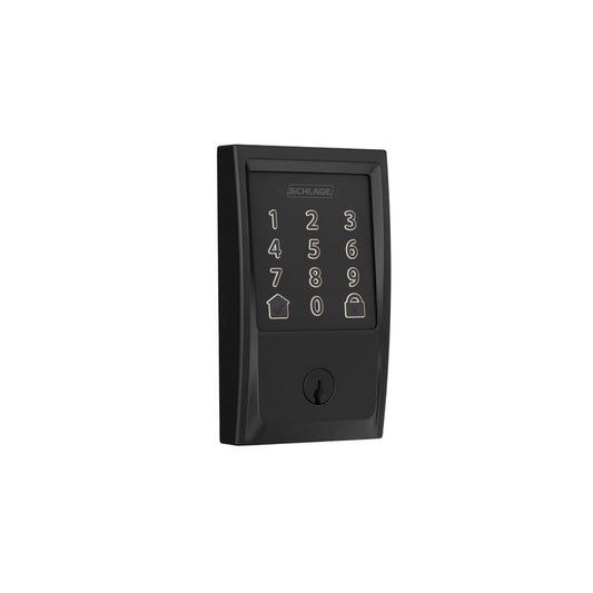Schlage Encode Matte Black Metal Wi-Fi Deadbolt