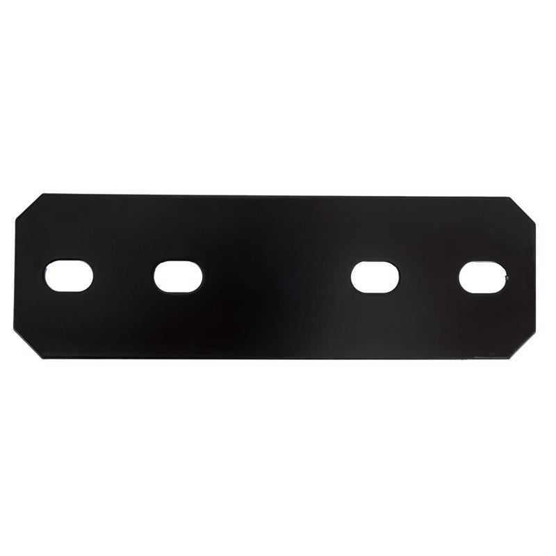 Hampton 9.5 in. H X 3 in. W X 1/8 in. D Black Steel Mending Plate