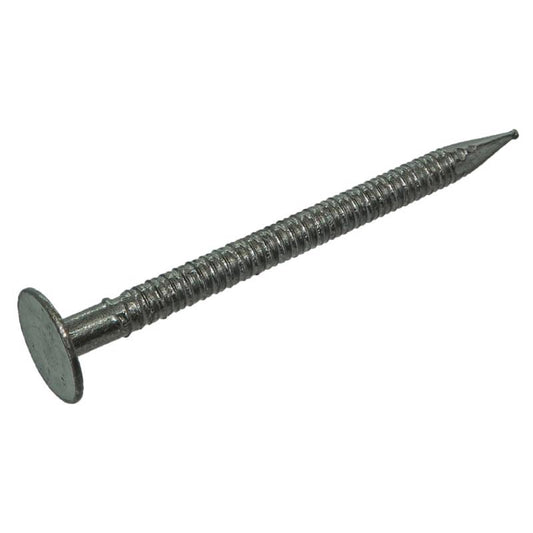 Grip-Rite 1-3/8 in. Drywall Bright Steel Nail Flat Head 1 lb