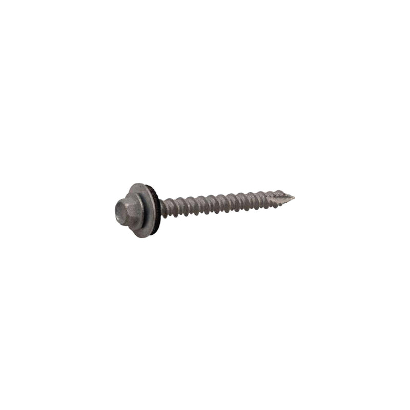 Grip-Rite No. 10 wire X 2-1/2 in. L Phillips Hex Washer Head High/Low Washer Roofing Screws