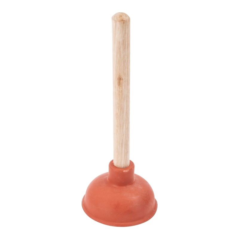 PlumbCraft Plunger 9 in. L X 4 in. D