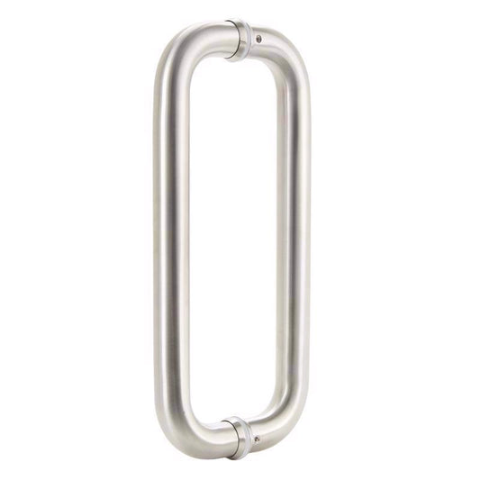 Brinks Commercial 12 in. L Satin Silver Stainless Steel Door Pull