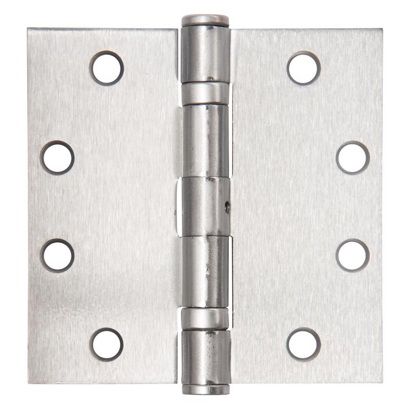 Brinks Commercial 4.5 in. L Satin Chrome Door Hinge 1 pk