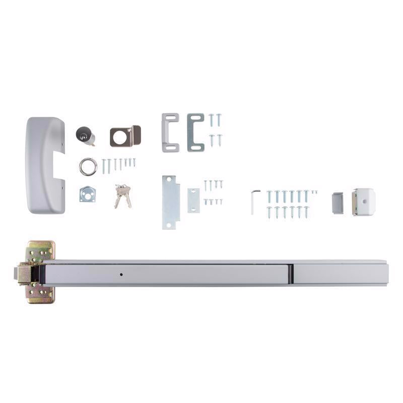 Brinks Gray Aluminum Commercial Exit Device 1 pc