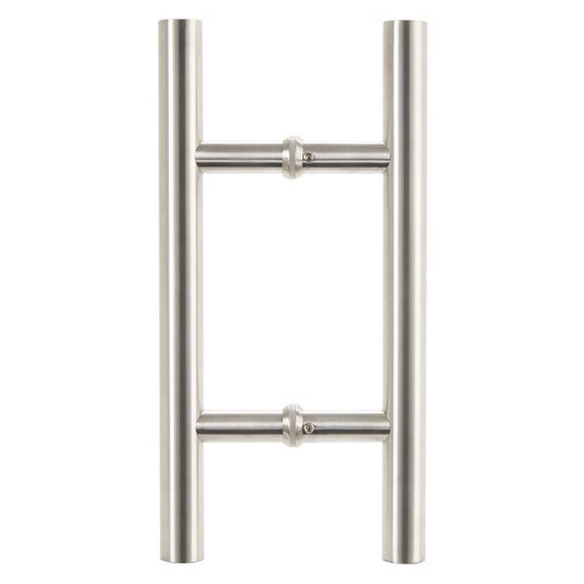 Brinks Commercial 12 in. L Satin Silver Stainless Steel Door Pull