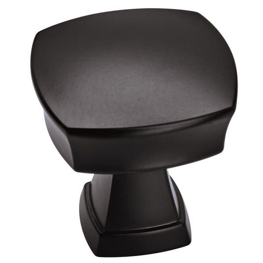 Amerock Stature Allison Square Cabinet Knob 1-1/4 in. D 1-1/4 in. Matte 1 pk