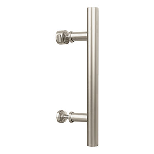 National Hardware Madison 31/32 in. D Satin Nickel Silver Steel Pull Handle N700-101 1 pc