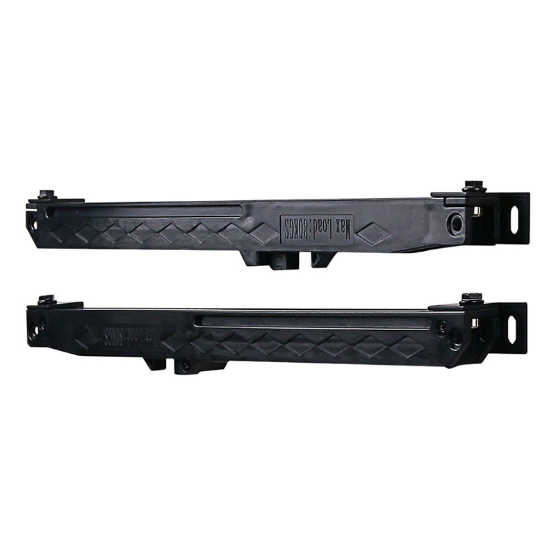 National Hardware Matte Black Metal Soft Close Kit 1 pc