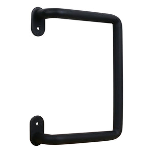 National Hardware Troy 5/8 in. D X 6-3/32 in. L Matte Black Steel Pull Handle N700-103 1 pc