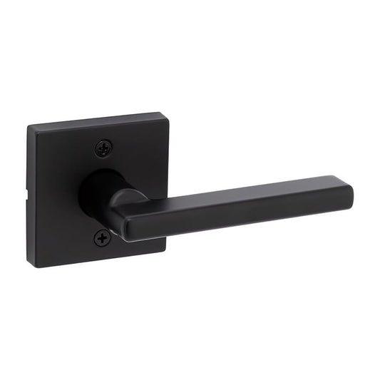 Kwikset Halifax Matte Black Reversible Dummy Lever