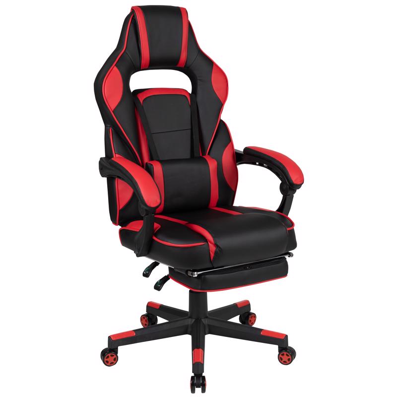 Flash Furniture X40 Red Faux Leather Swivel Chair