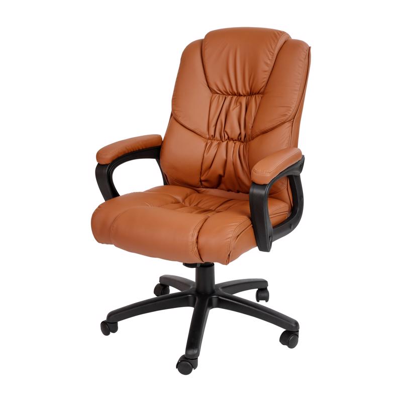 Flash Furniture Brown Faux Leather Office Chair