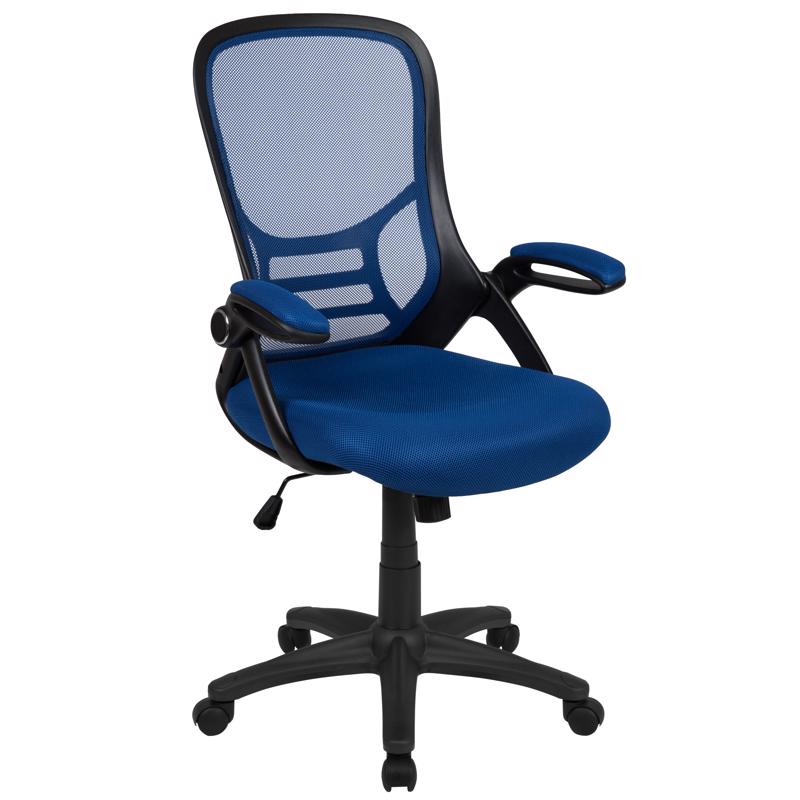 Flash Furniture Blue Swivel Chair