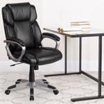 Flash Furniture Hercules Black Faux Leather Office Chair