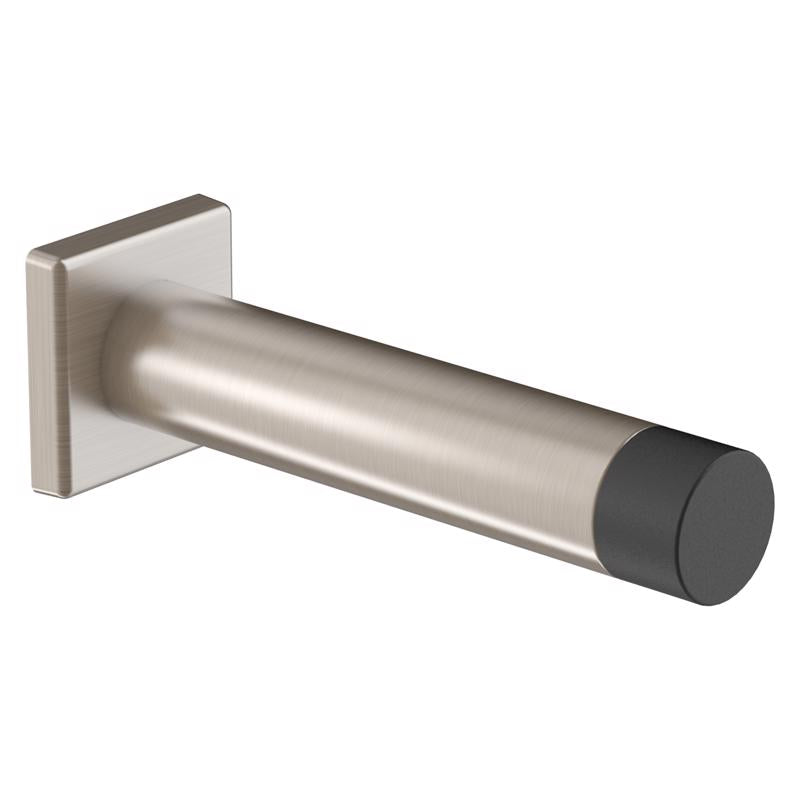 National Hardware Reed 1 in. W X 3 in. L Aluminum Satin Nickel Door Stop Mounts to door and wall 1 i