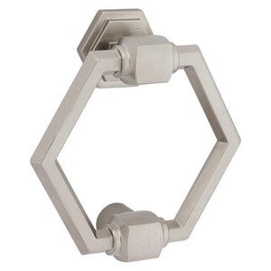 National Hardware Powell 4 in. L Satin Nickel Die Cast Zinc Door Knocker N336-707