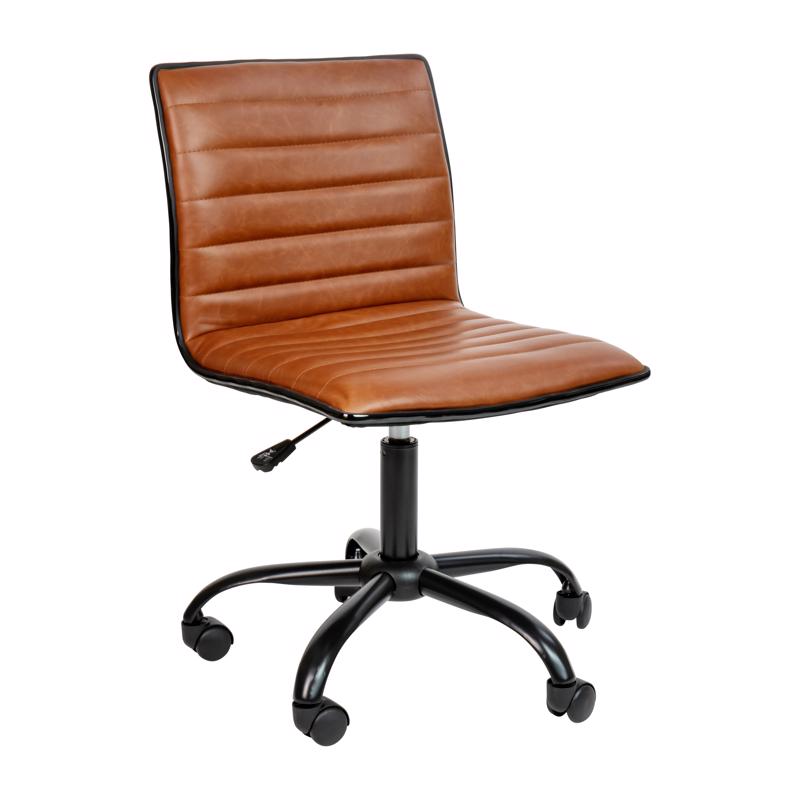 Flash Furniture Brown Vinyl Task Chair