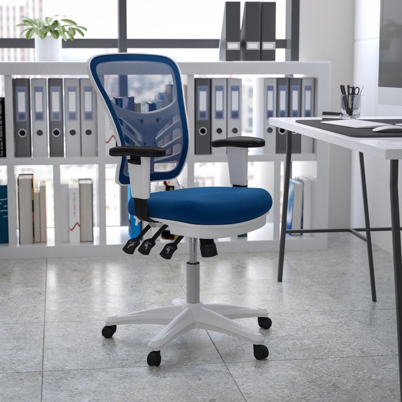 Flash Furniture Blue Mesh Office Chair
