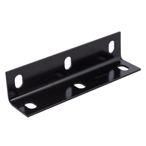 Hampton 9 in. H X 2.10 in. W X 1/8 in. D Black Steel Inside/Outside Brace 02-3405-422